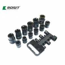 諾希德 AW812-10K 3/4寸標(biāo)準(zhǔn)套筒10件套件 (單位:套)