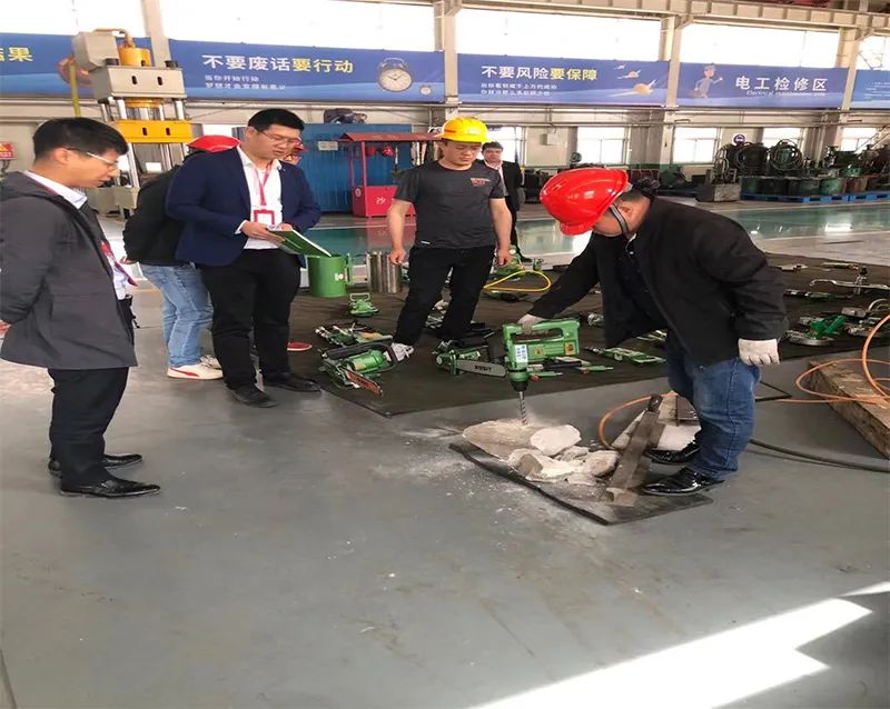 ROSIT諾希德防爆動力工具產(chǎn)品2021全國路演風采 — 陜煤集團曹家灘煤礦